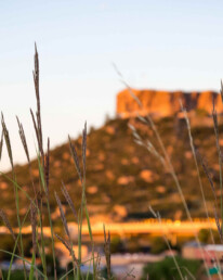 the castle rock feature in Castle Rock Colorado